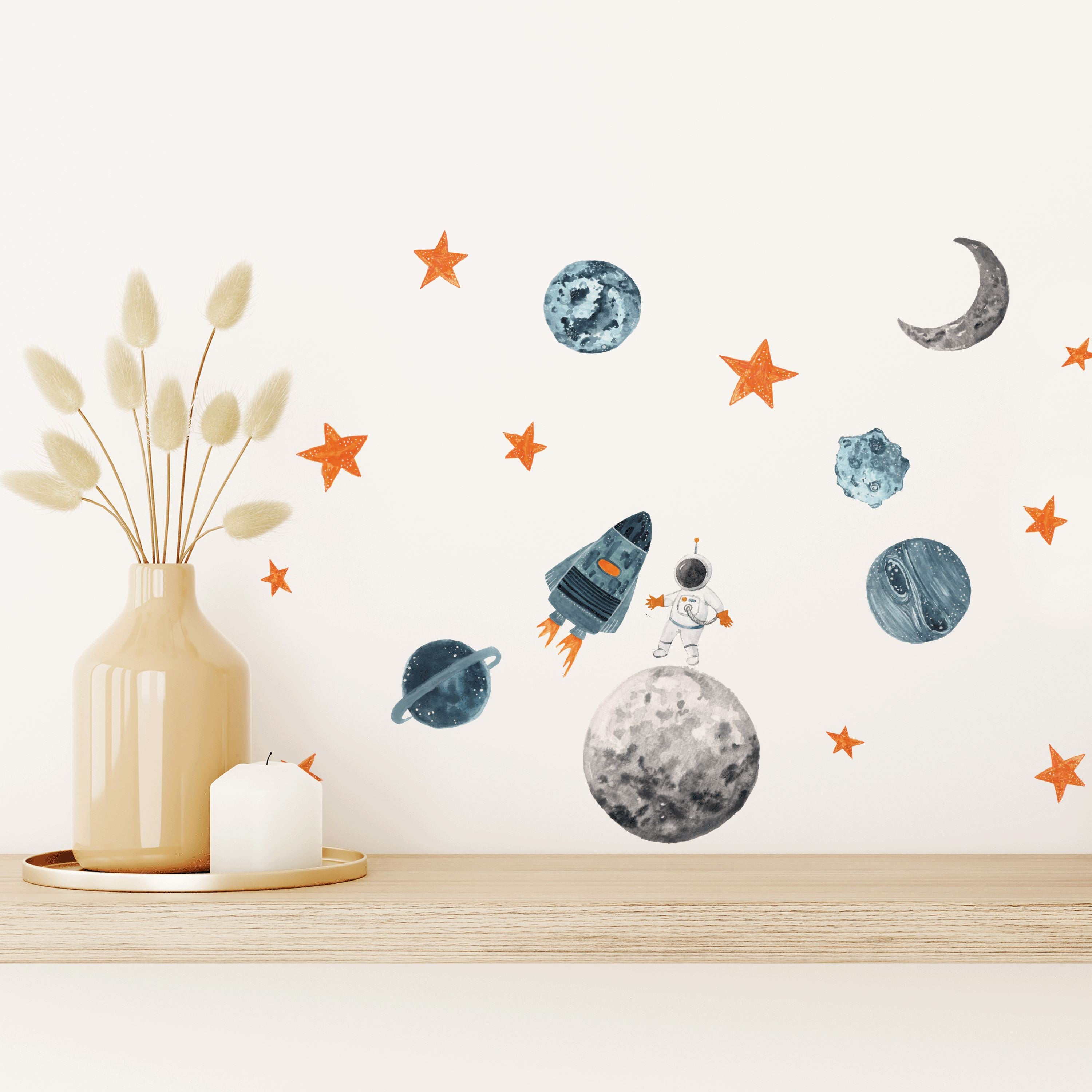Little Space Explorer Decal Pack Decals Urbanwalls Standard Wall Full Order