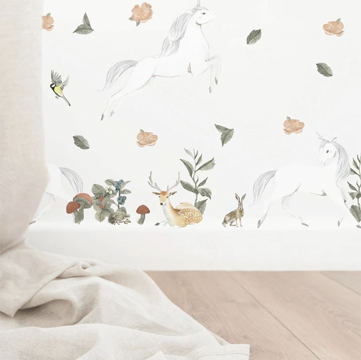 Little Unicorn Set Wall Decals Decals Urbanwalls