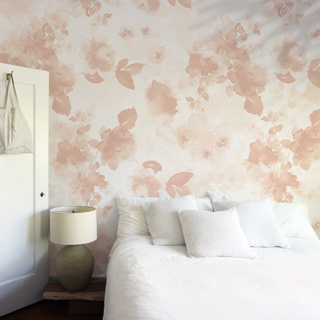 Marigold Mural in Blush Murals Urbanwalls