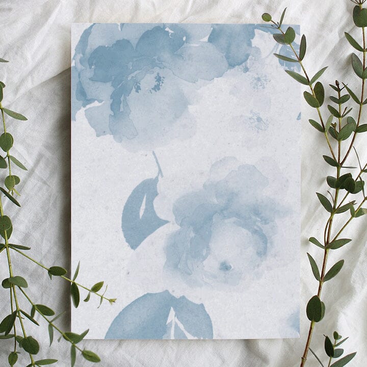 Marigold Wallpaper Wallpaper Urbanwalls Standard Wall Sample Blue