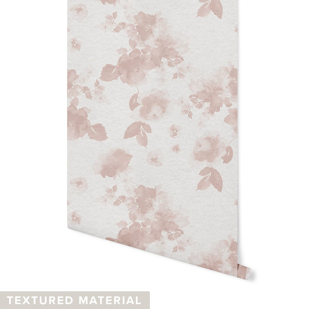 Marigold Wallpaper Wallpaper Urbanwalls Textured Wall DOUBLE ROLL : 42" X 8 FEET Blush