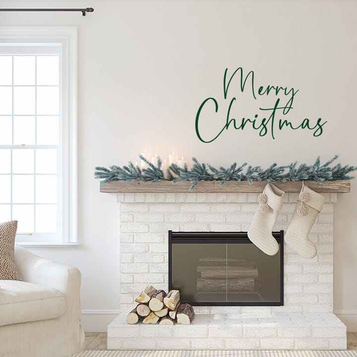 Merry Christmas Wall Decals Decals Urbanwalls