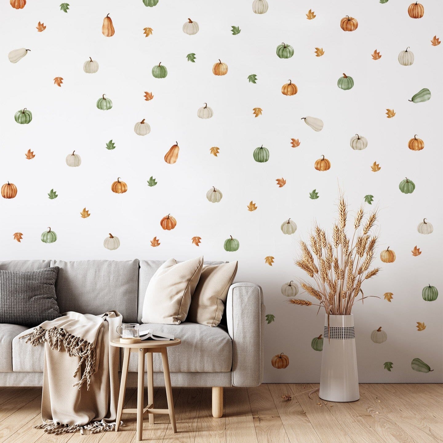 Mini Pumpkin Harvest Wall Decals Decals Urbanwalls