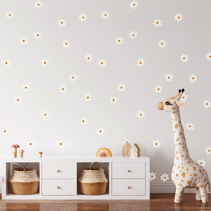 Mini Whimsy Daisy Wall Decals Decals Urbanwalls