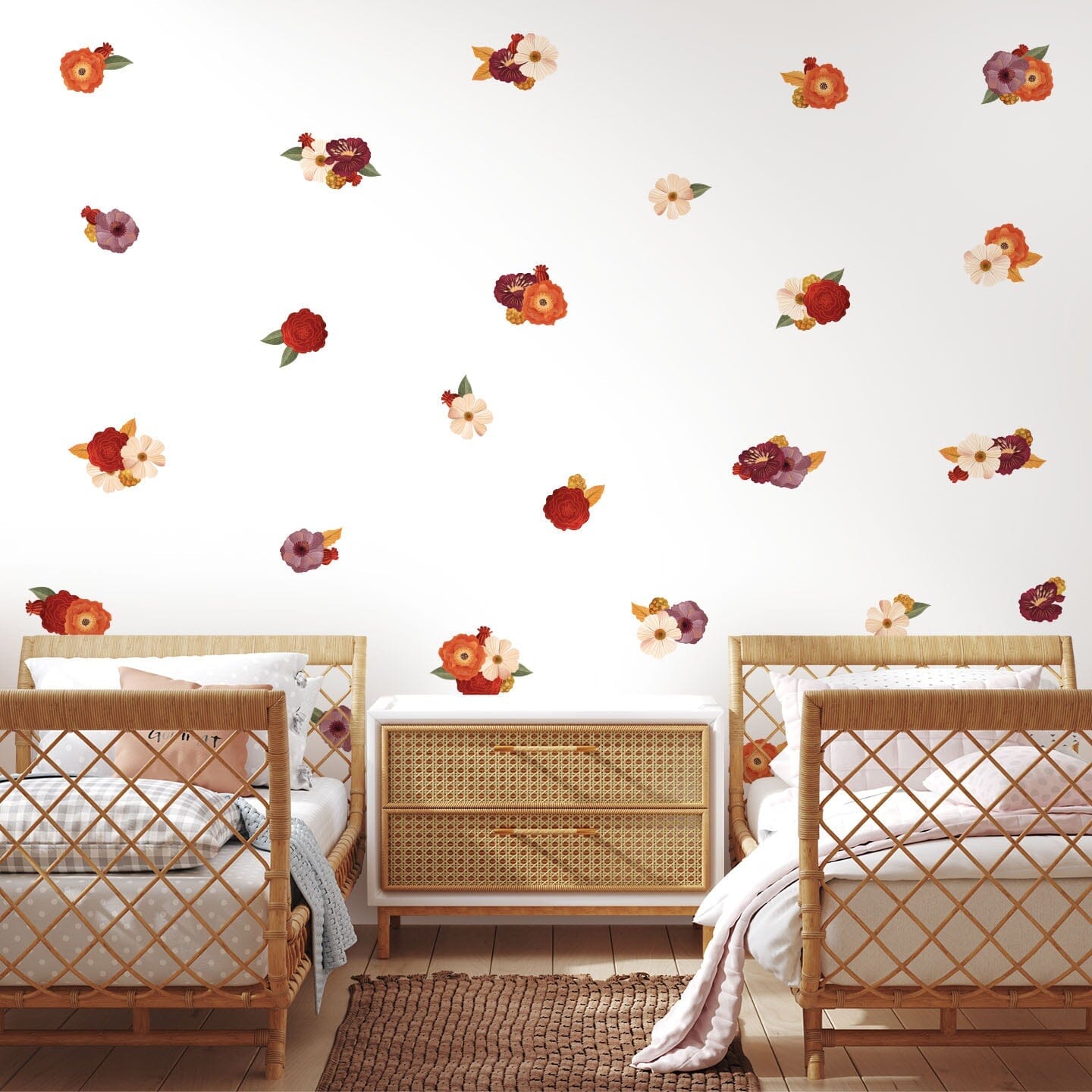 Mini Wonderland Floral Wall Decals Decals Urbanwalls Standard Wall Full Order