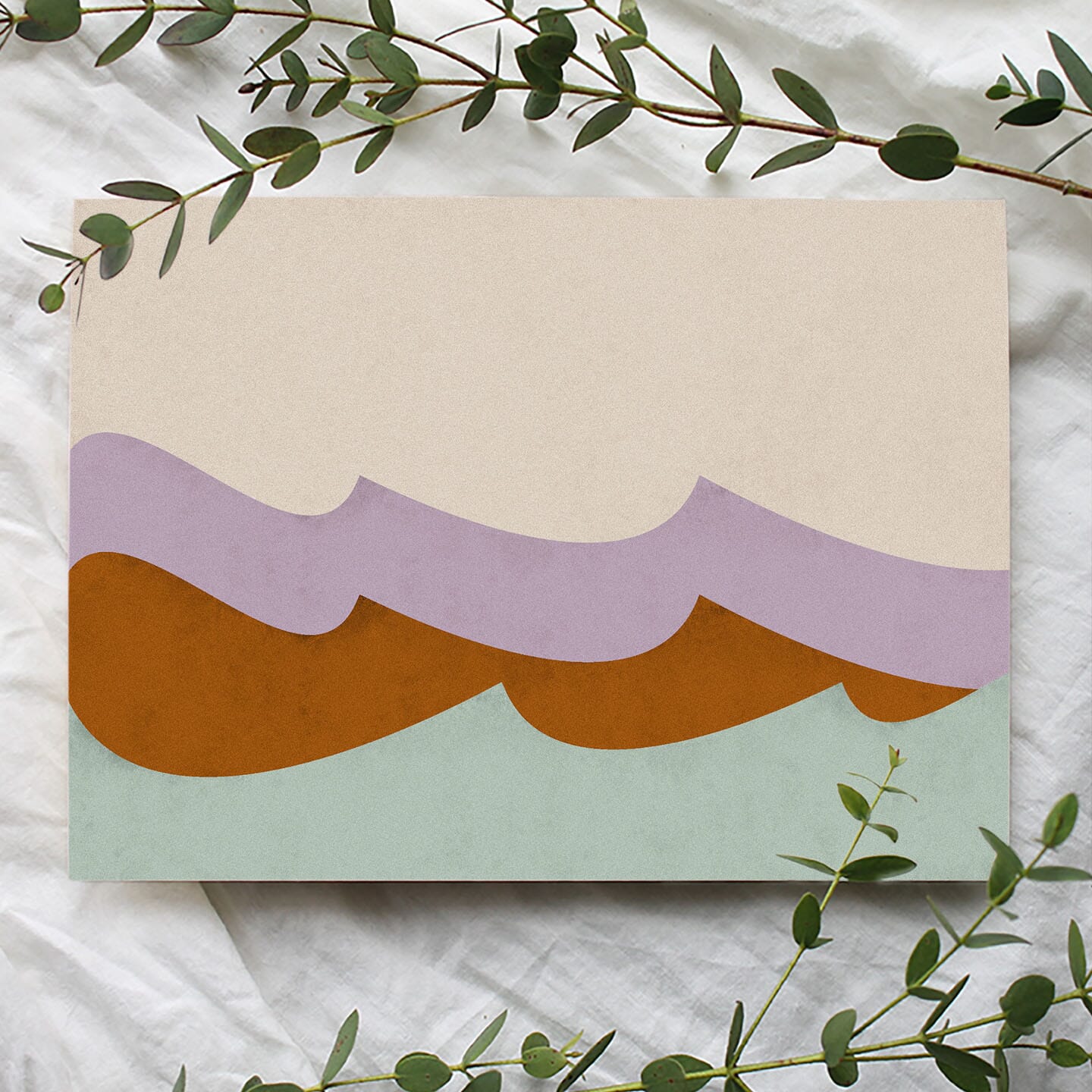 Ocean Waves Wall Mural Murals Urbanwalls Standard Wall Sample