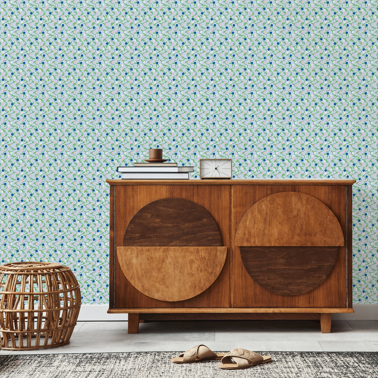 On the Vine Wallpaper Wallpaper Sunny Circle Studio
