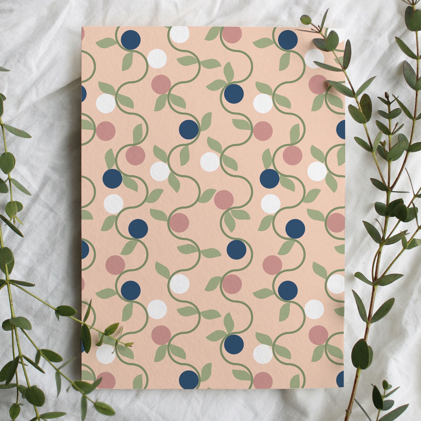 On the Vine Wallpaper Wallpaper Sunny Circle Studio Standard Wall Sample Elegant