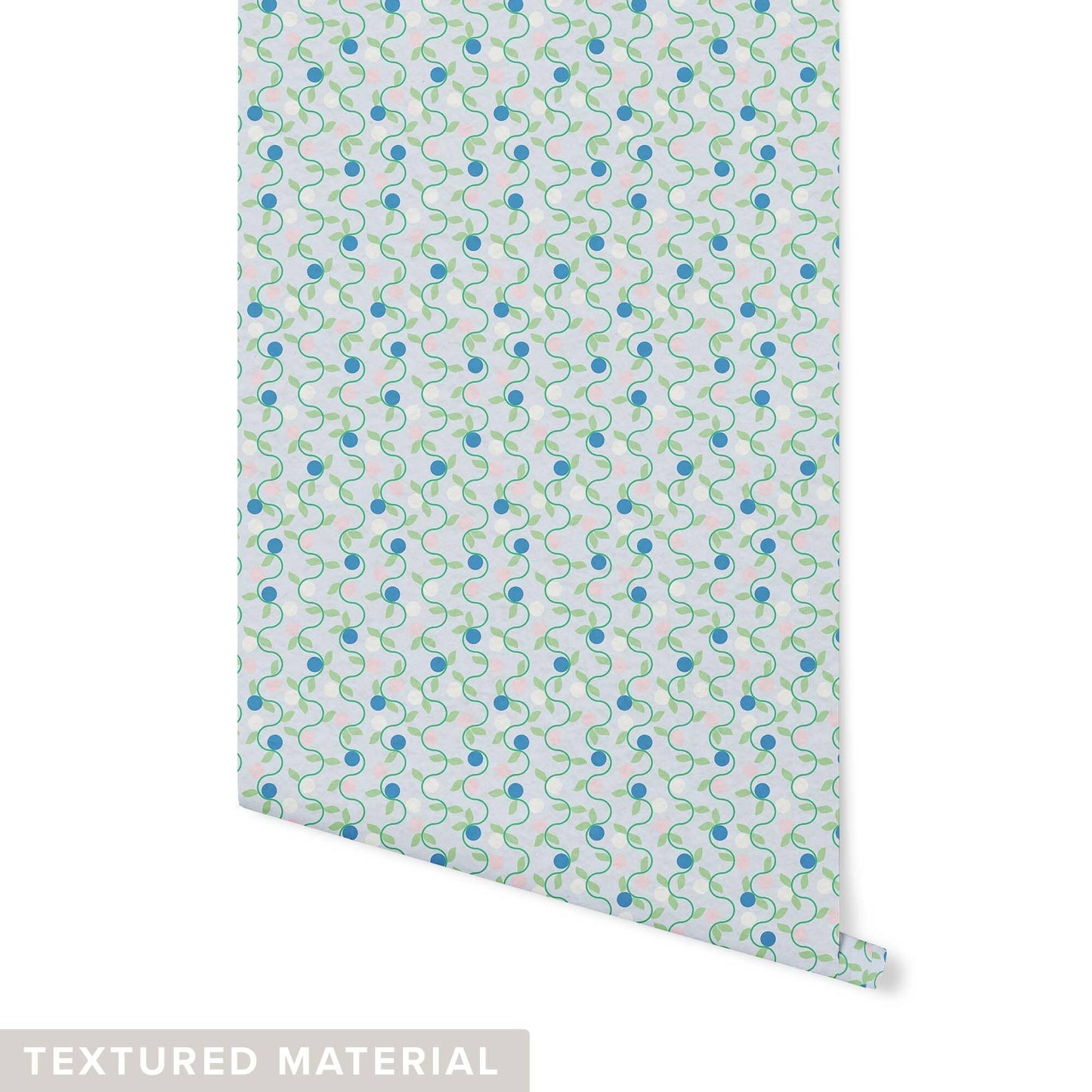 On the Vine Wallpaper Wallpaper Sunny Circle Studio Textured Wall DOUBLE ROLL : 42” X 4 FEET Bright