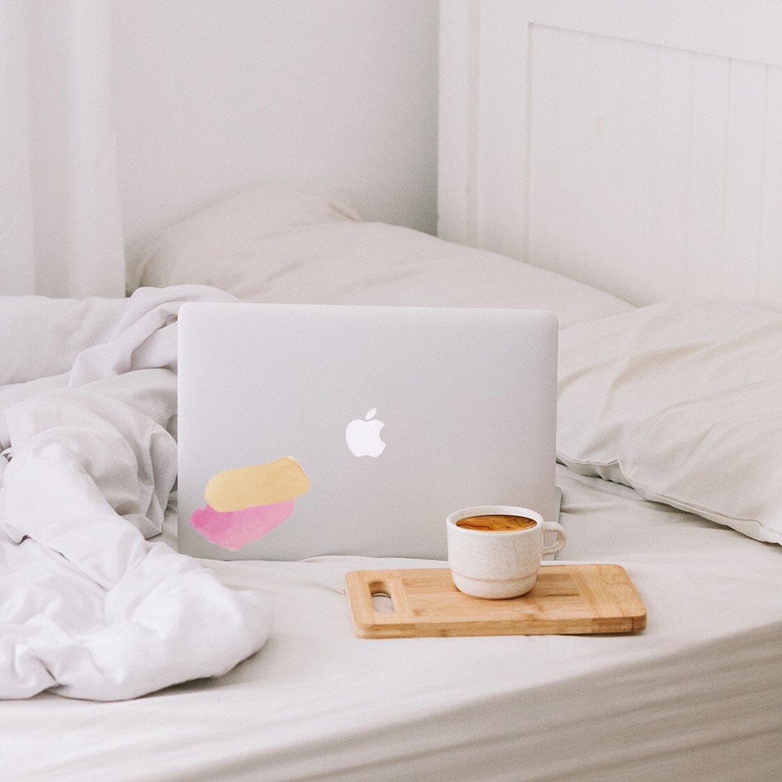 Paint Strokes Wall Decals Decals Urbanwalls Coral Pinks Yellows Sample