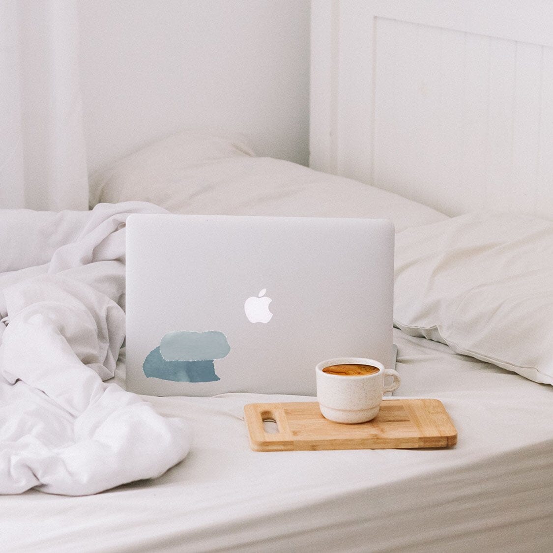 Paint Strokes Wall Decals Decals Urbanwalls Shades of Blue Sample