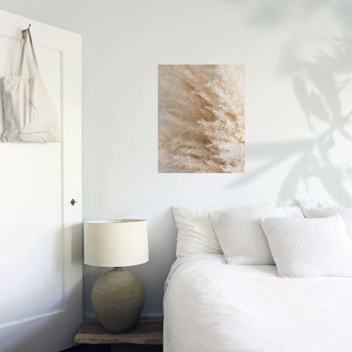 Pampas Breeze Art Print Prints Urbanwalls Adhesive Canvas 8" x 10"