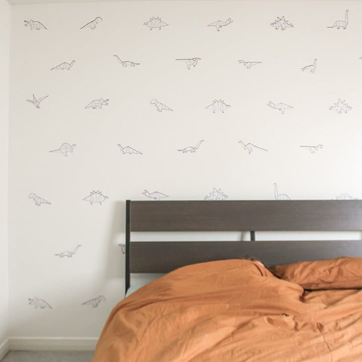 Paper Dinos Wall Decals Decals Urbanwalls Standard Wall Full Order