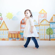 Parisienne Market Place Wall Decal Decals Urbanwalls Standard Wall