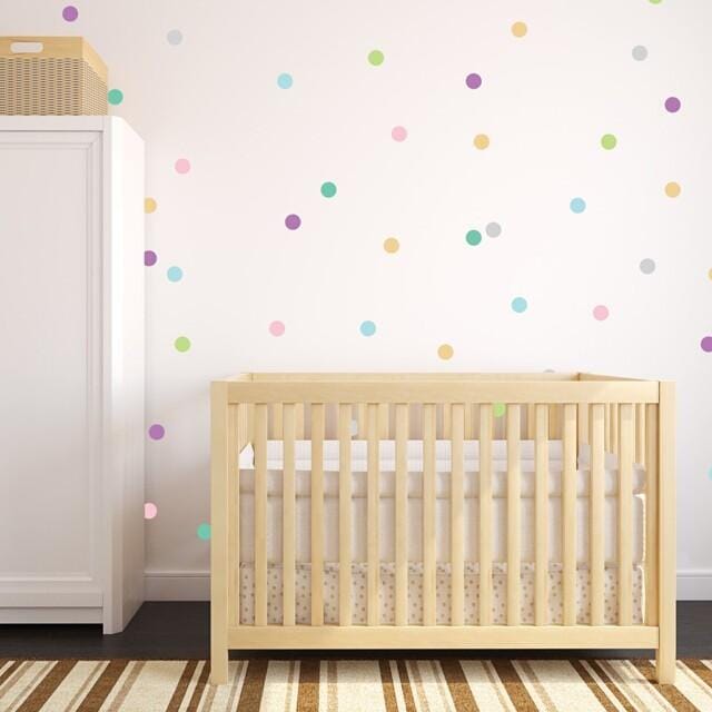 Pastel Confetti Dots Wall Decals Decals Urbanwalls