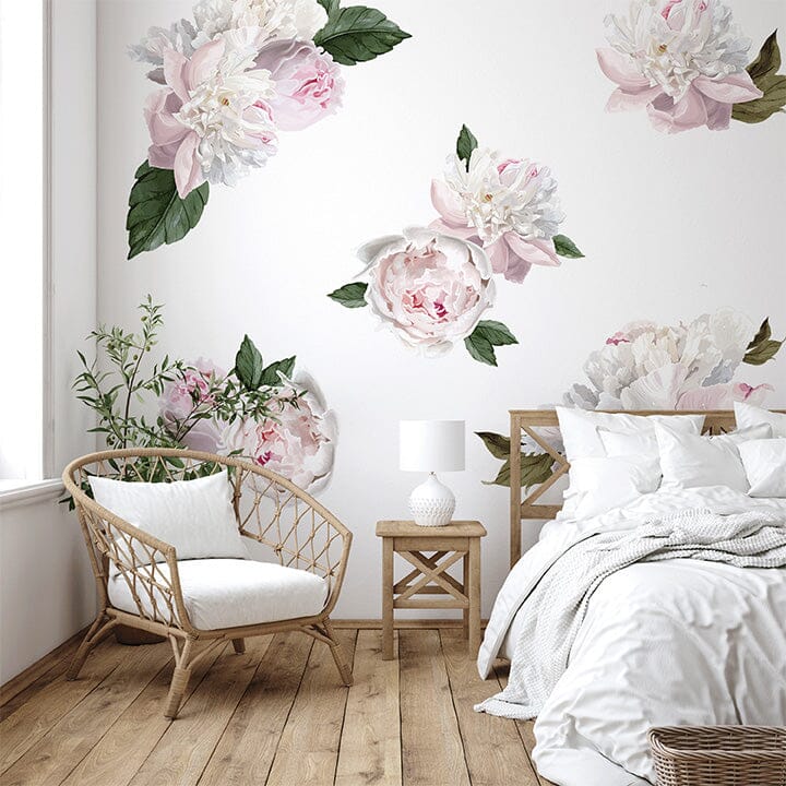Peony Wall Decals Decals Urbanwalls Standard Wall Full Order