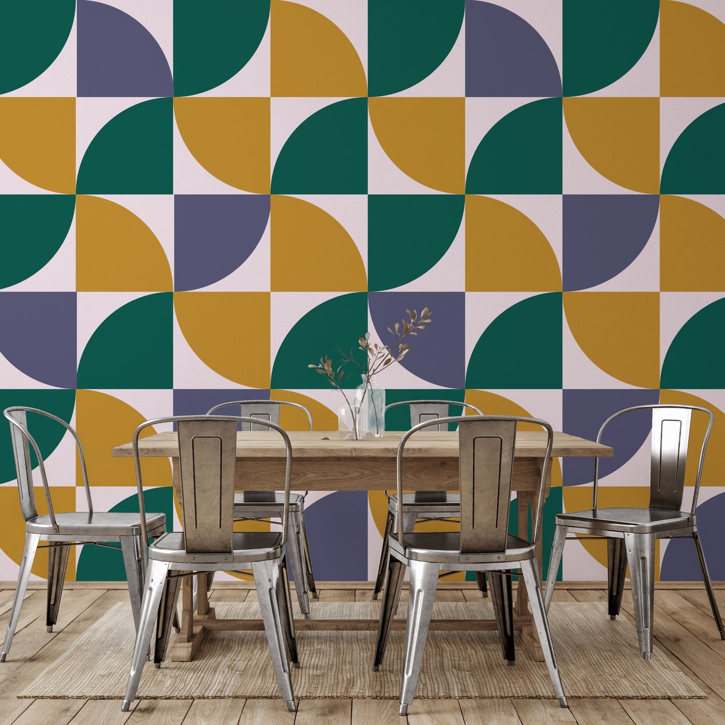 Pinwheel Play Wall Mural Murals Sunny Circle Studio