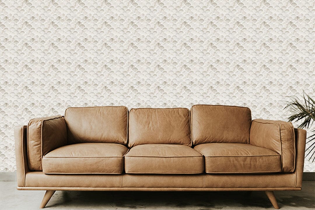 Scalloped Stucco Wallpaper Wallpaper Urbanwalls
