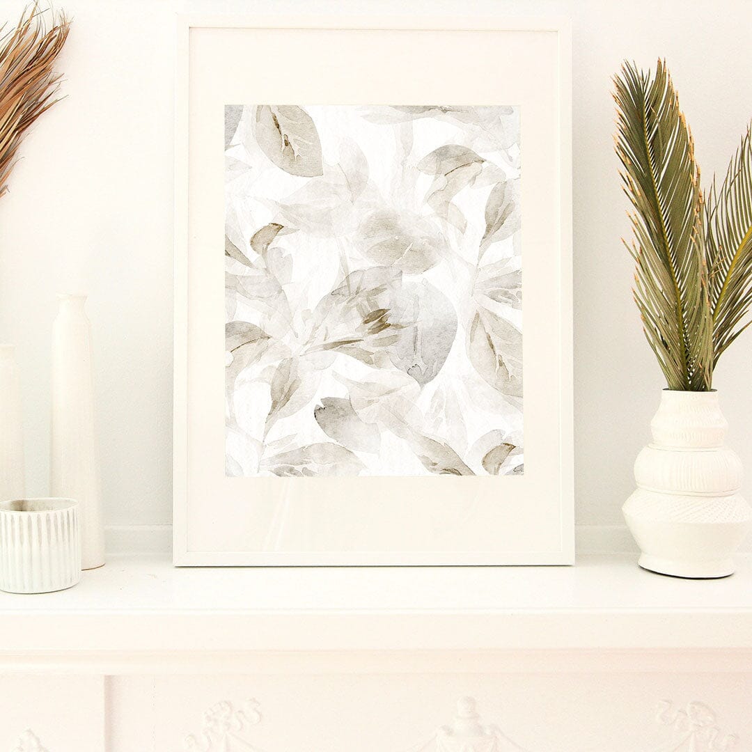 Silver Ficus Wallpaper Wallpaper Urbanwalls Standard Wall Sample