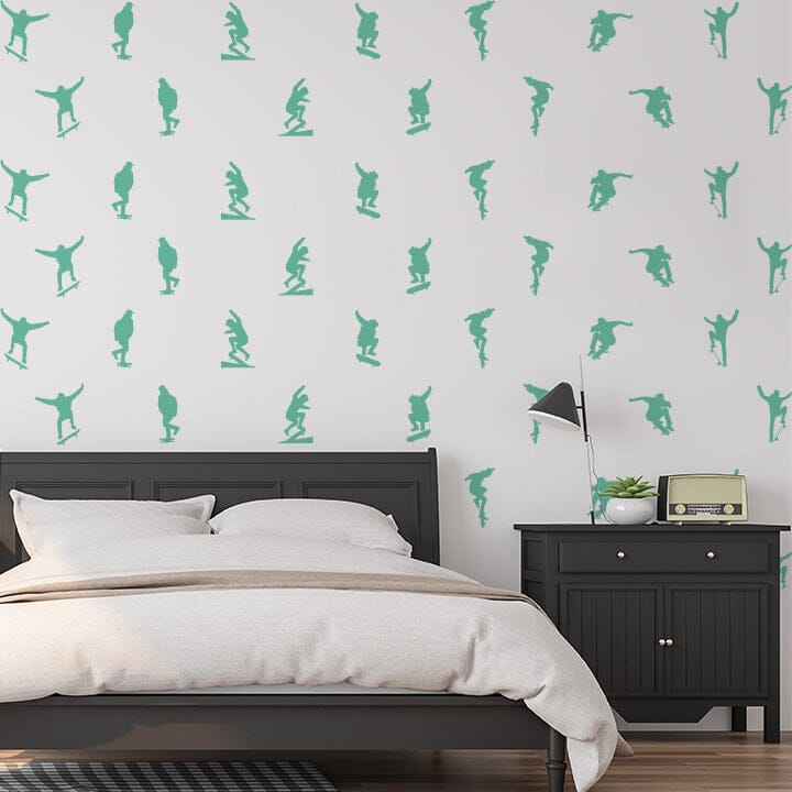 Skateboard Wall Decals Decals Urbanwalls Mint