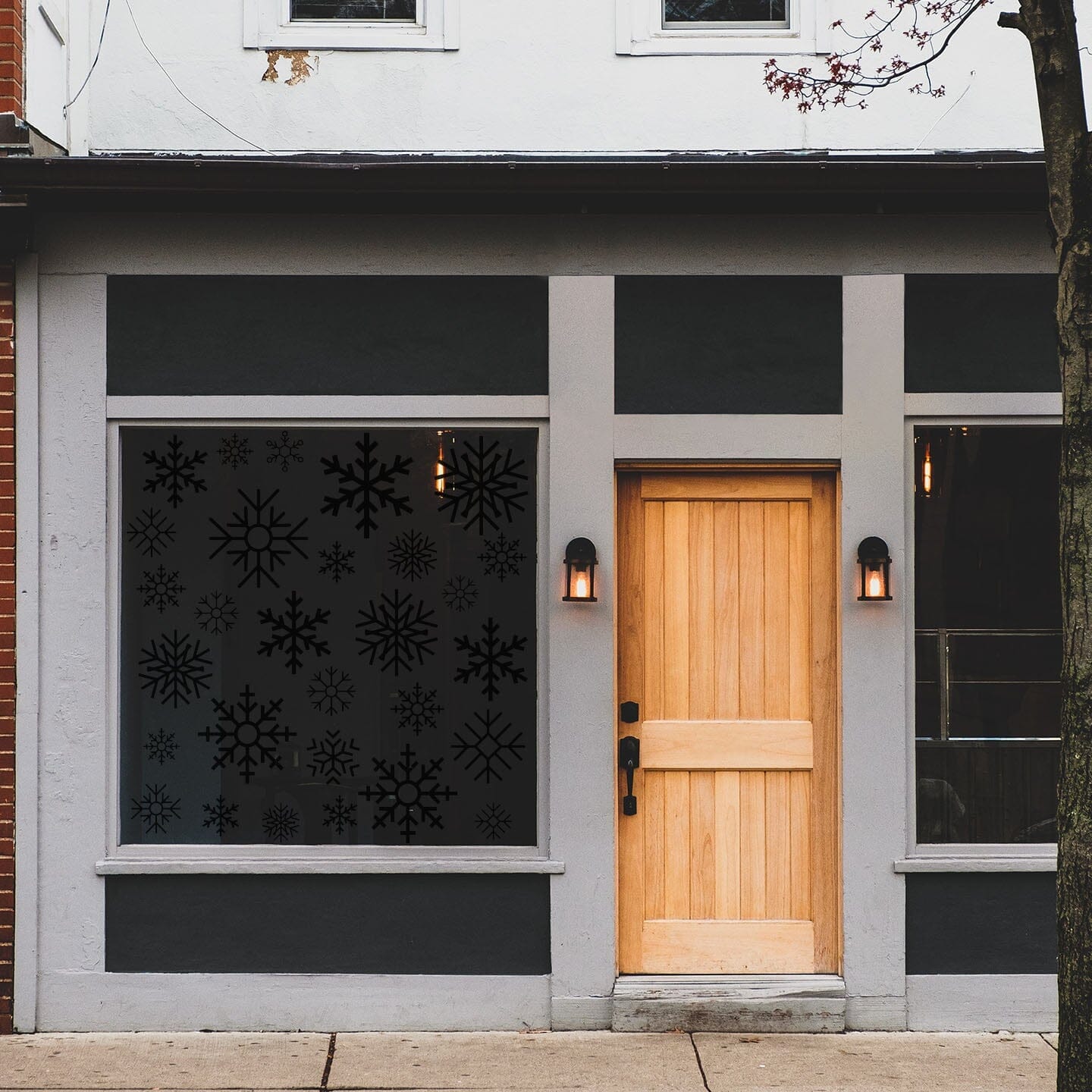 Snowflake Window Decals Decals Urbanwalls