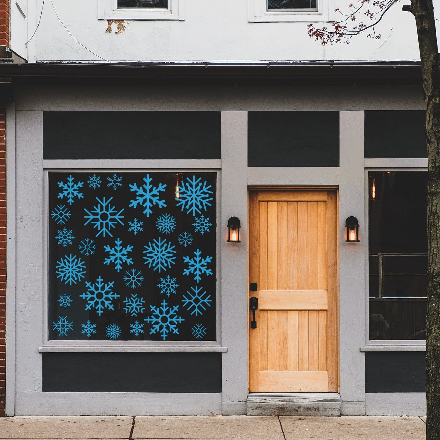 Snowflake Window Decals Decals Urbanwalls