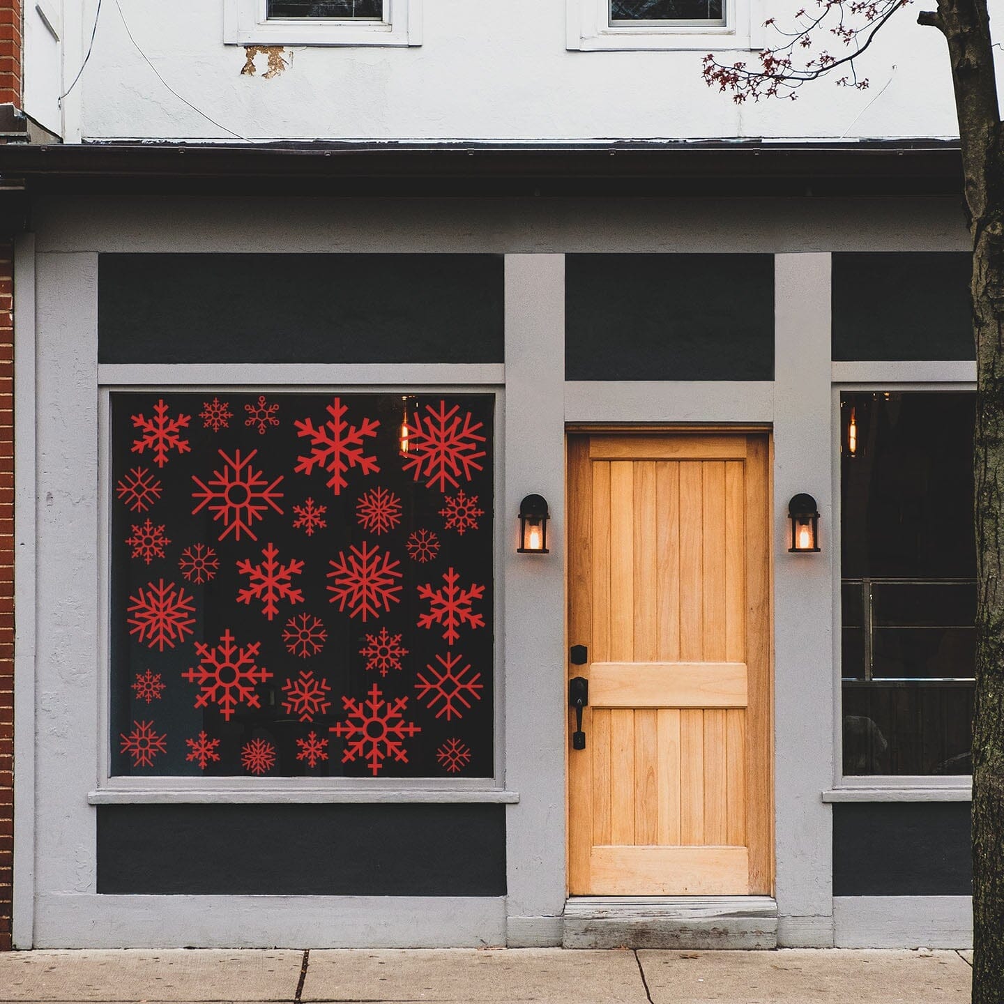Snowflake Window Decals Decals Urbanwalls