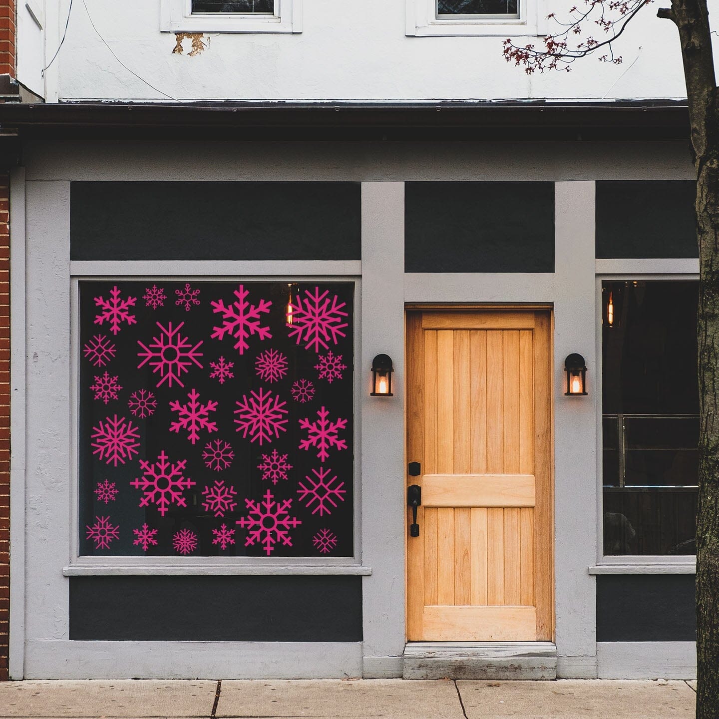 Snowflake Window Decals Decals Urbanwalls
