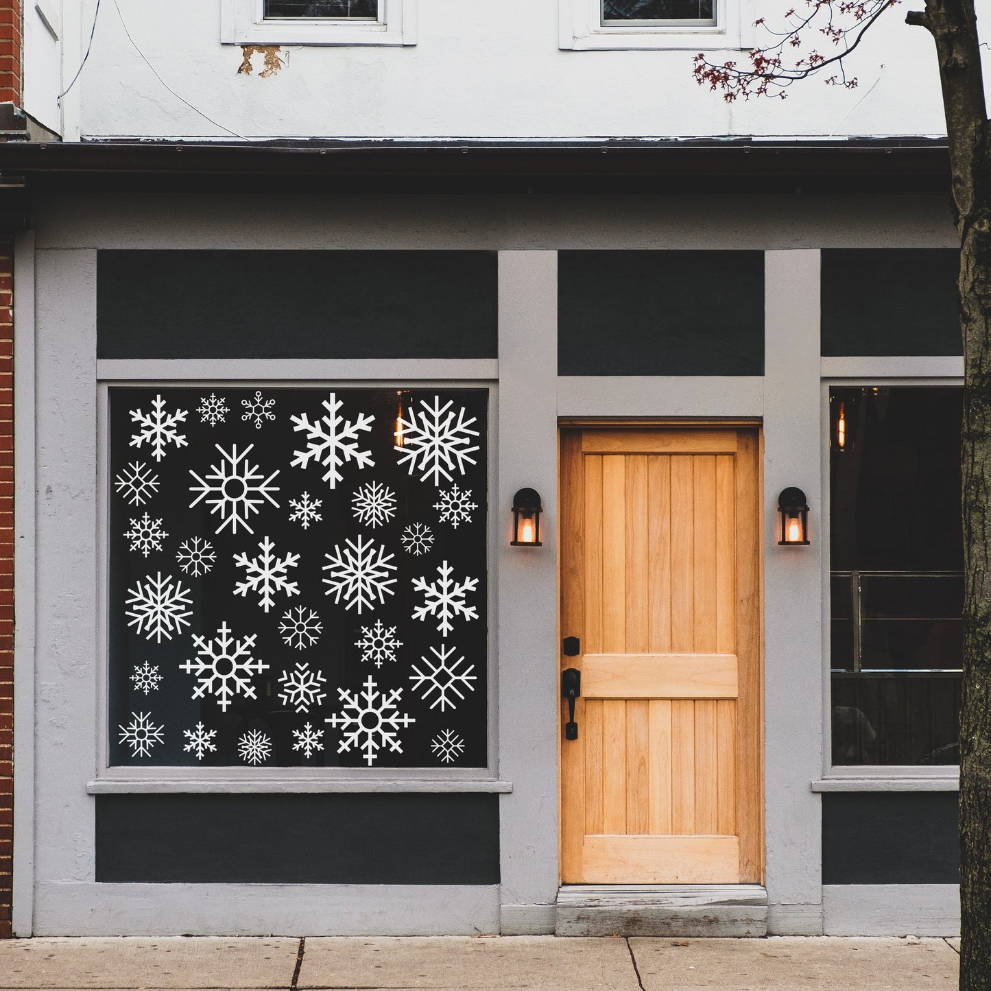Snowflake Window Decals Decals Urbanwalls