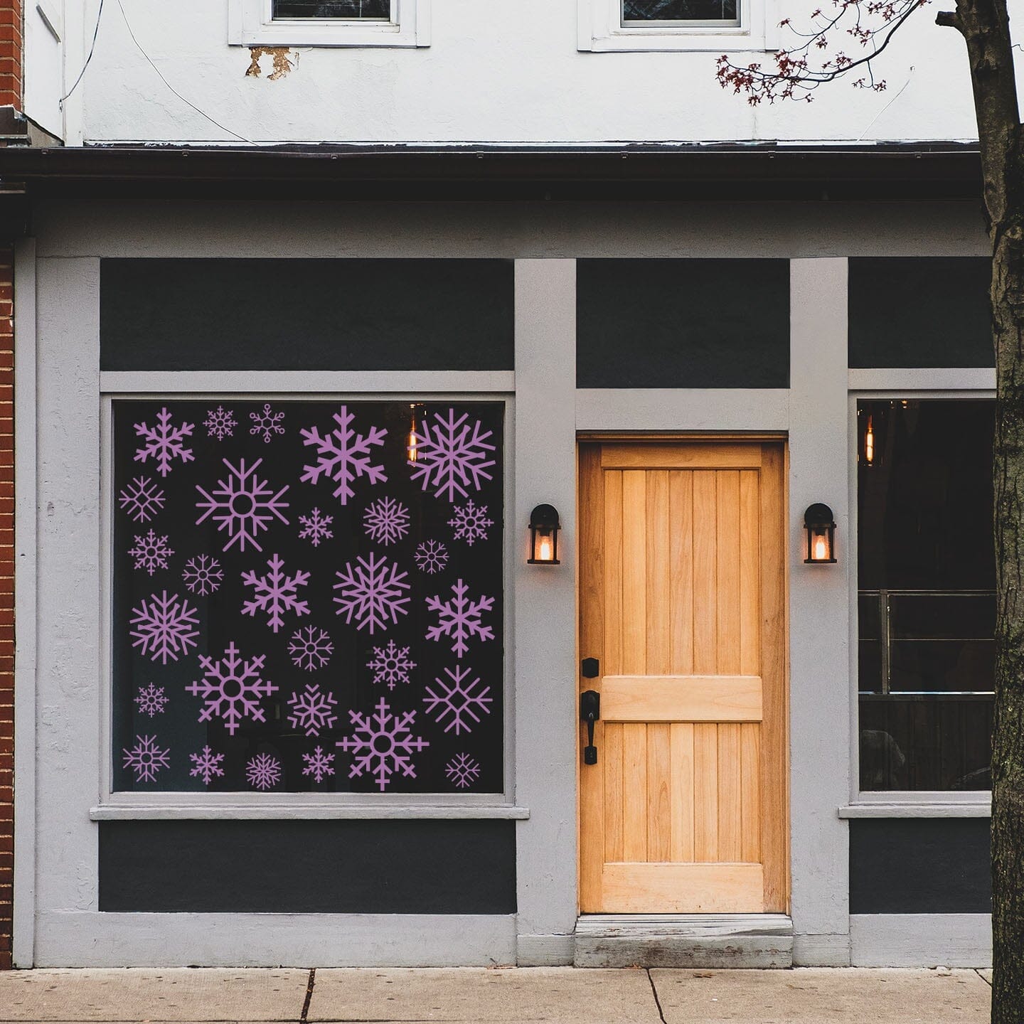 Snowflake Window Decals Decals Urbanwalls