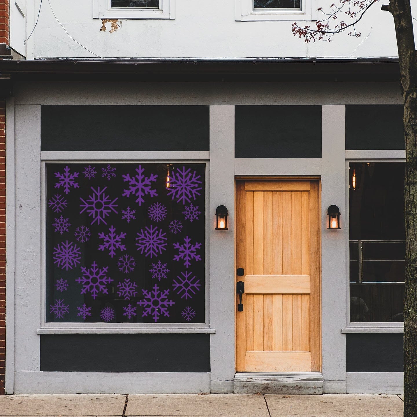Snowflake Window Decals Decals Urbanwalls