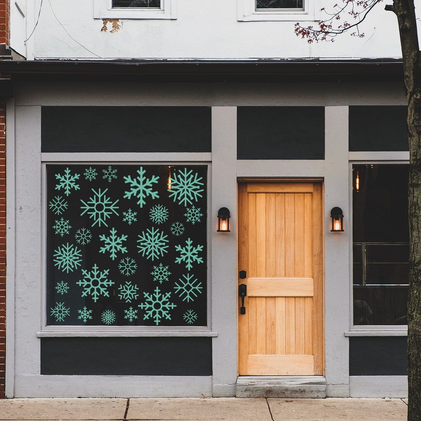 Snowflake Window Decals Decals Urbanwalls