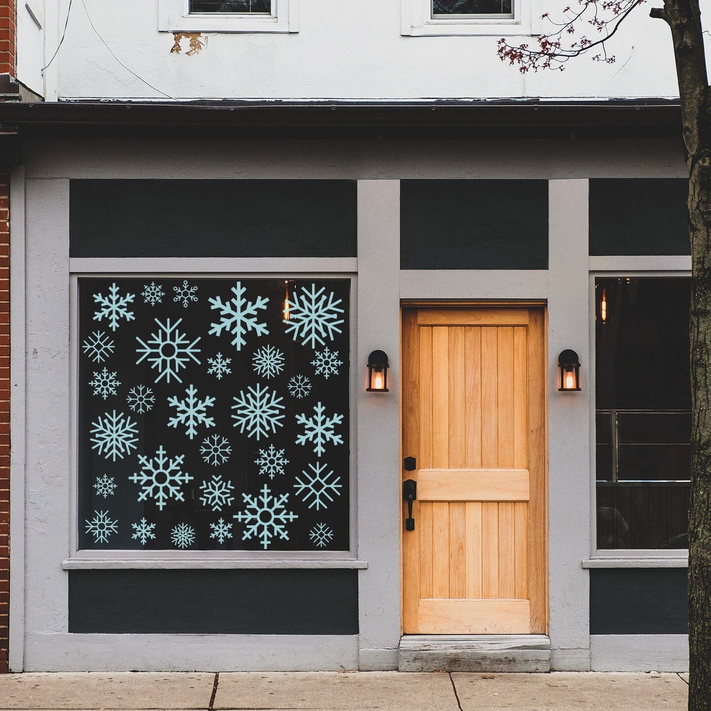 Snowflake Window Decals Decals Urbanwalls