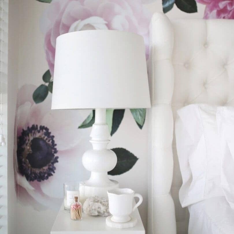 Soft Pink Garden Flower Wall Decals Decals Urbanwalls