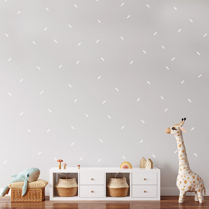 Sprinkle Pack Wall Decals Decals Urbanwalls White