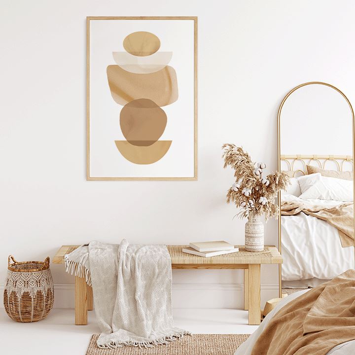 Stacking Stones Art Print Prints Urbanwalls Paper 8" x 10"
