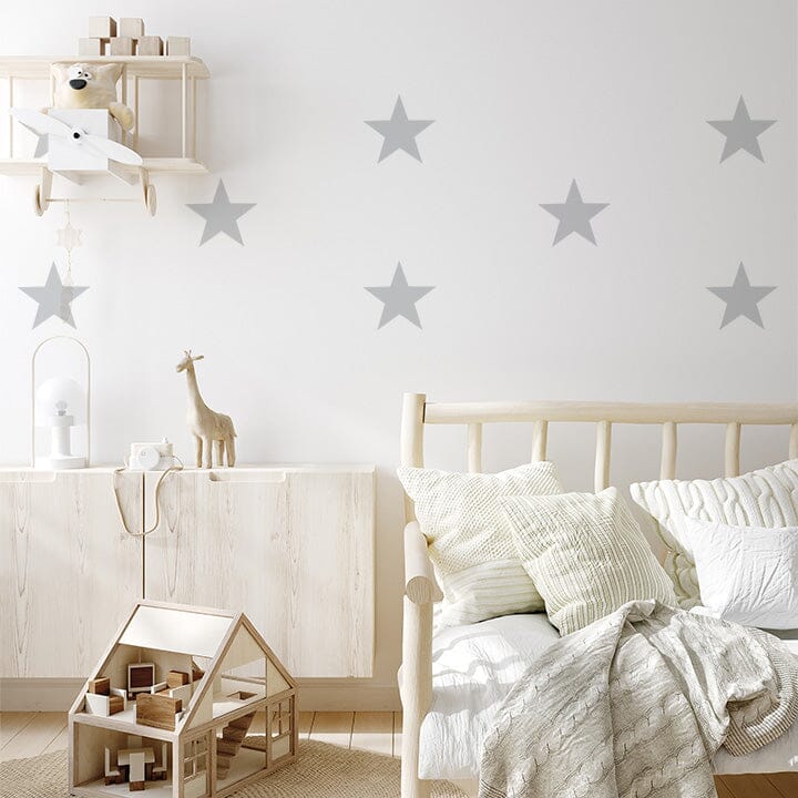 Star Wall Decals Decals Urbanwalls Light Grey