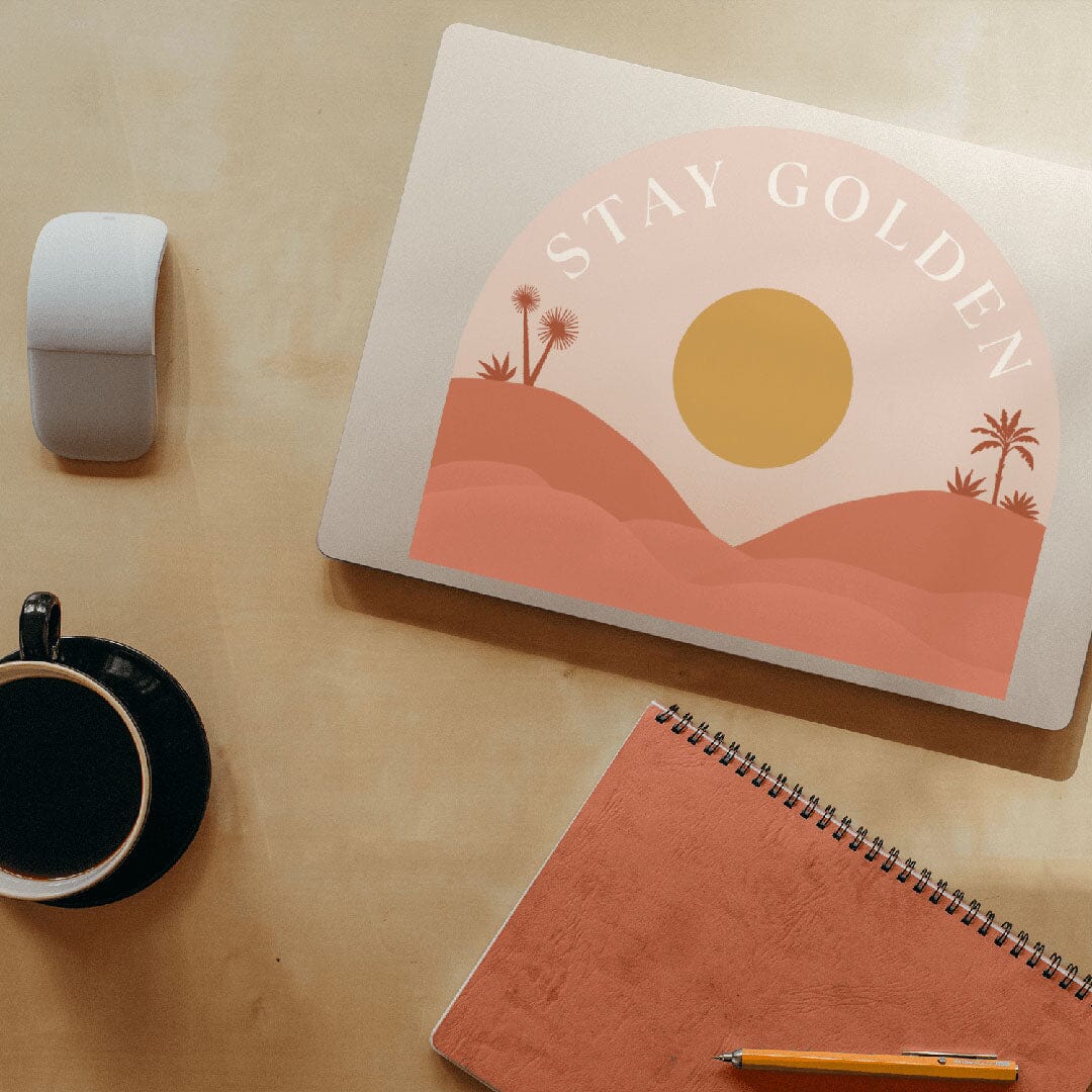 Stay Golden Laptop Decal Decals Urbanwalls