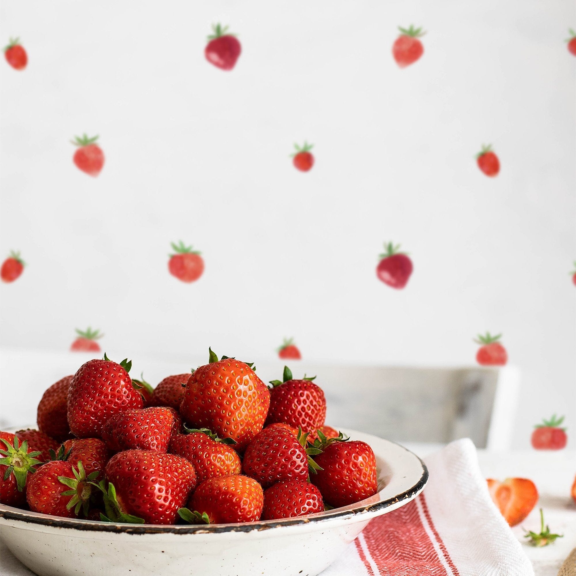 Strawberry Wall Decals Decals Urbanwalls Standard Wall Full Order