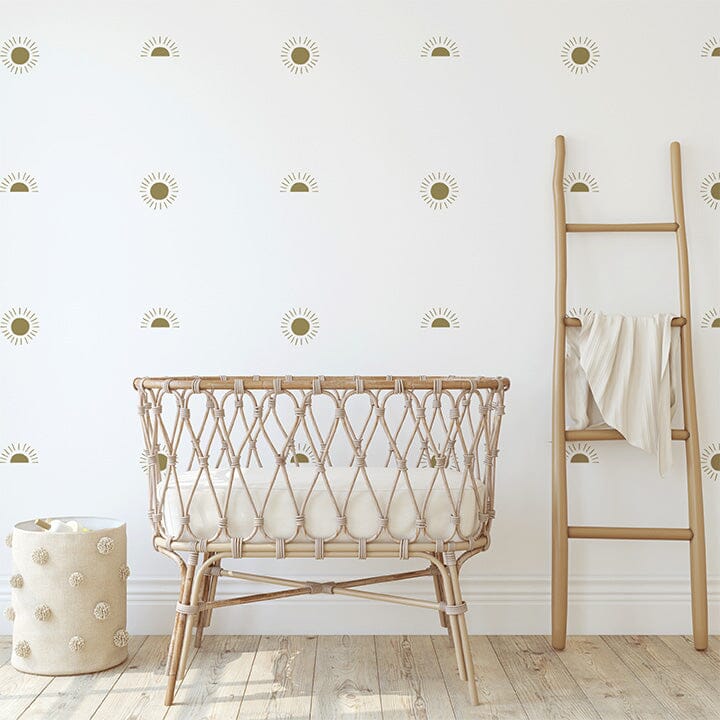 Sunscape Wall Decals Decals Urbanwalls Gold (Metallic)