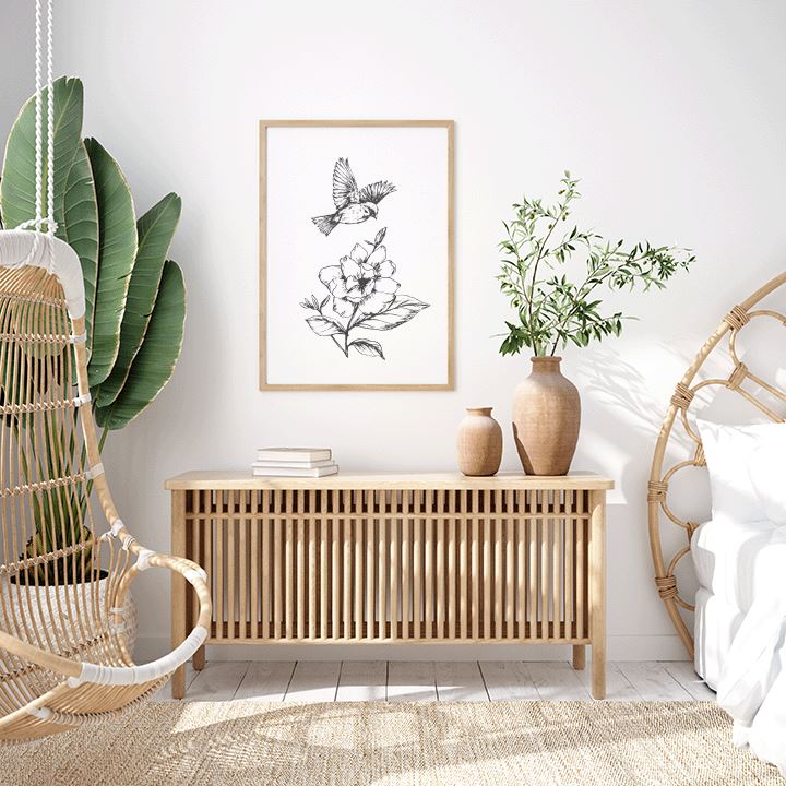 Tender Heart Art Print Prints Urbanwalls Paper 8" x 10"