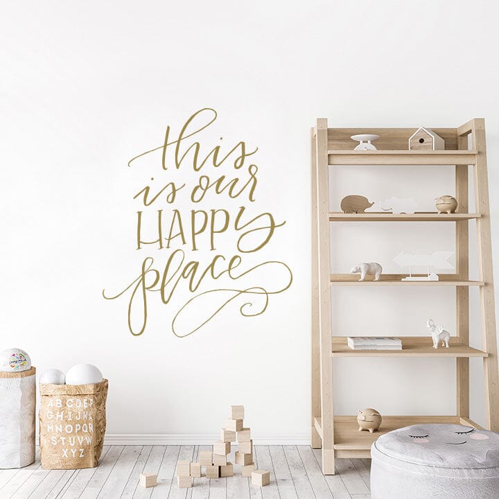 This is Our Happy Place Wall Decal Decals Urbanwalls