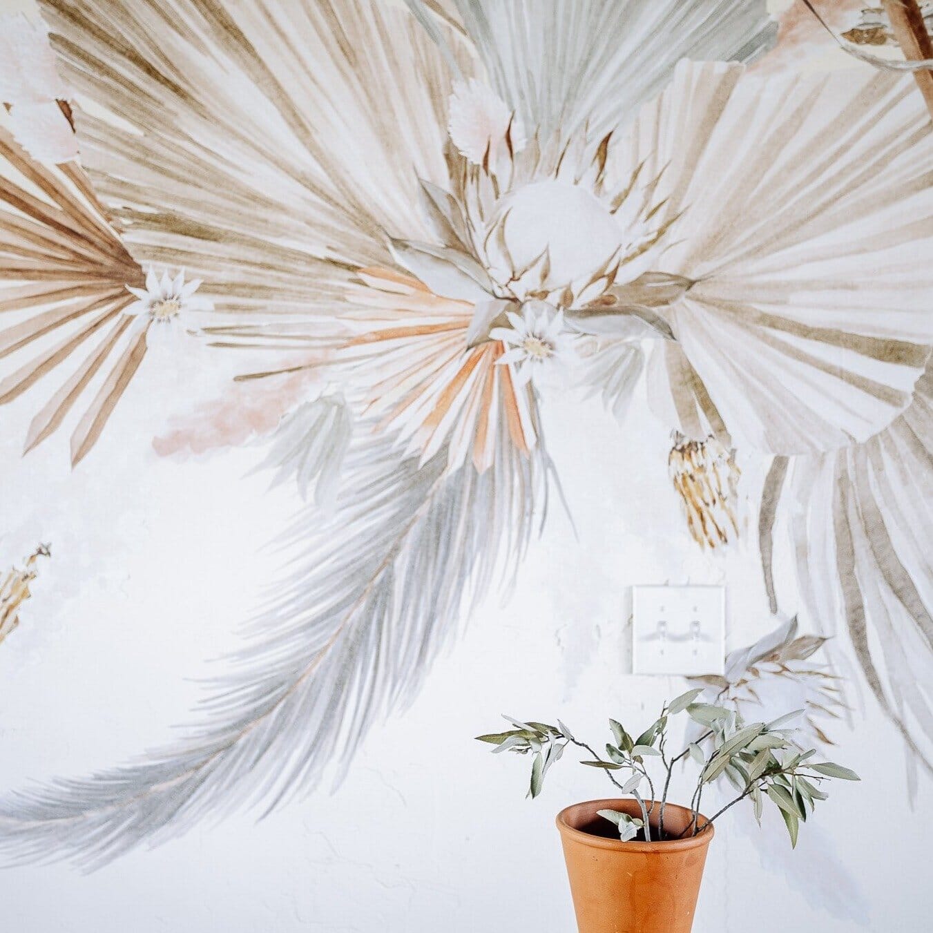 Thistle and Palms Wall Decals Decals Urbanwalls