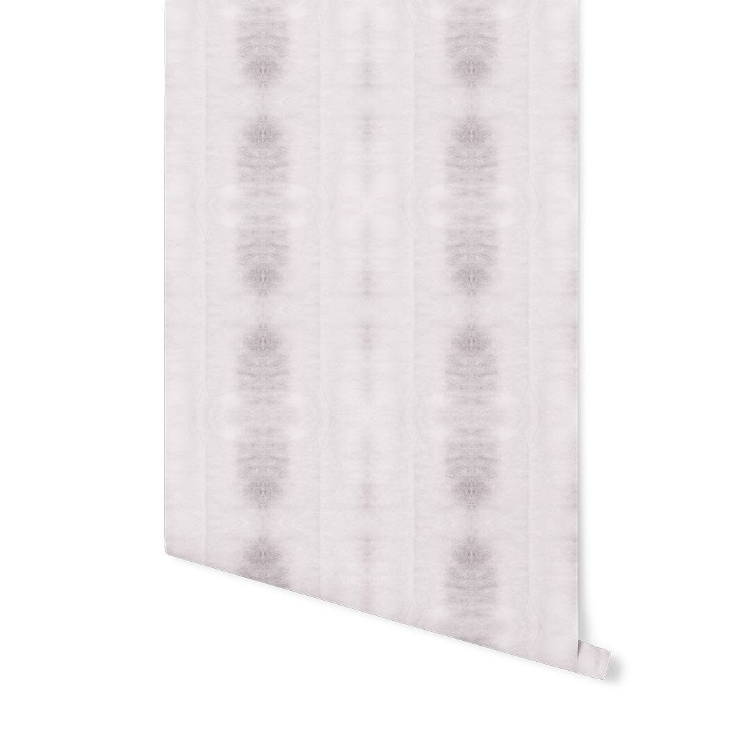Tie-Dye Stripes Wallpaper Wallpaper Urbanwalls Standard Wall Lilac DOUBLE ROLL : 46" X 8 FEET