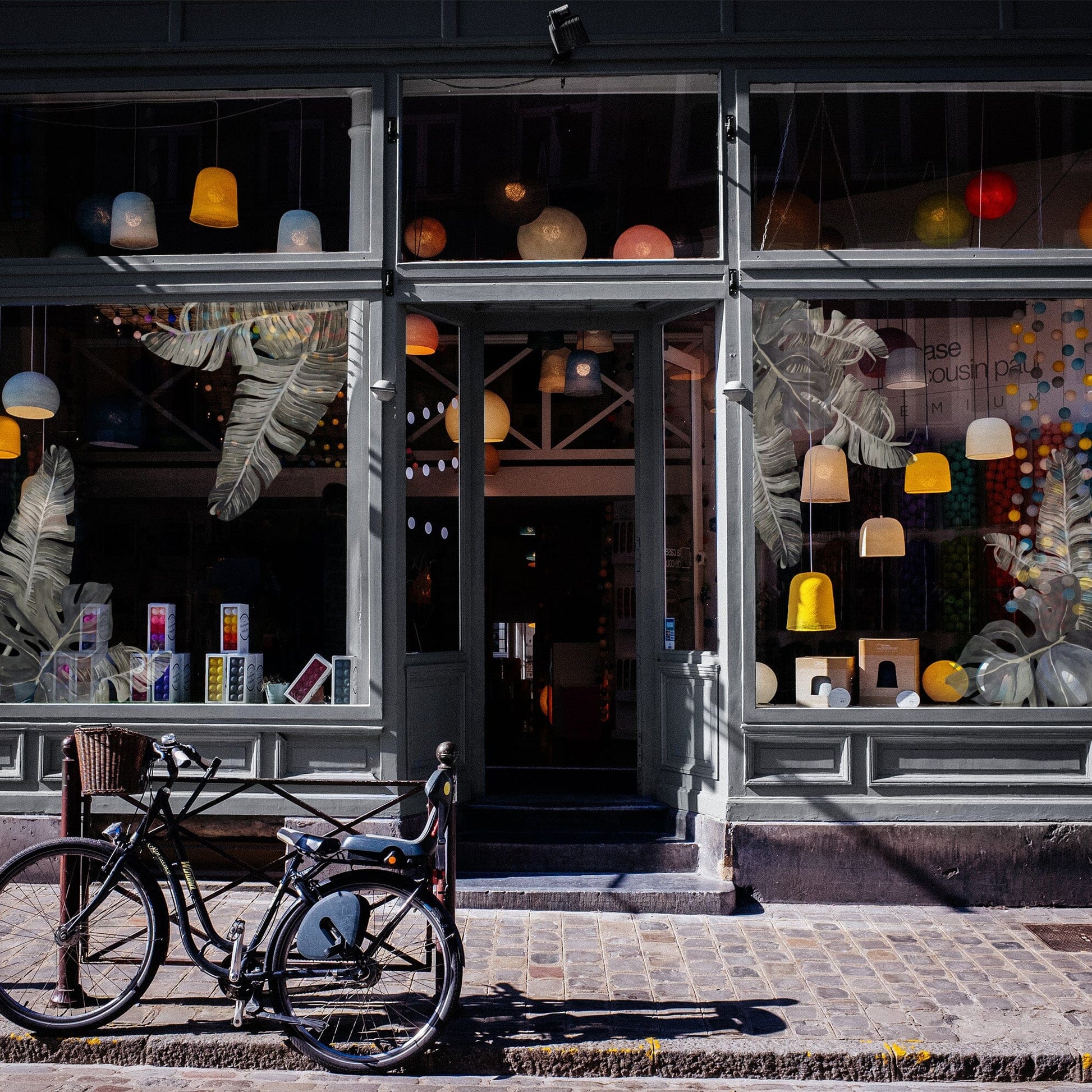 Tropic Leaves Window Decals Decals Urbanwalls Static Cling Medium Window