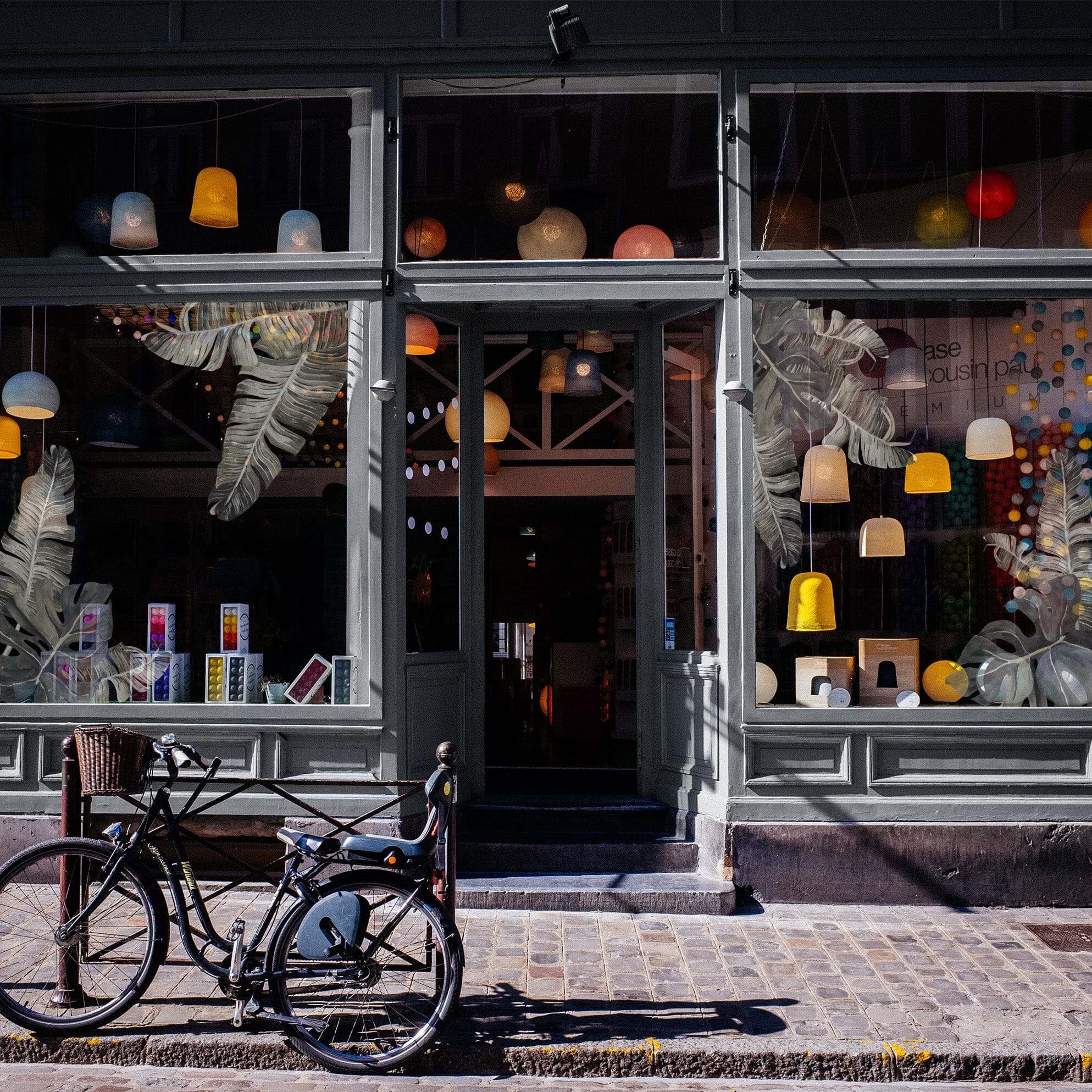 Tropic Leaves Window Decals Decals Urbanwalls Static Cling Medium Window