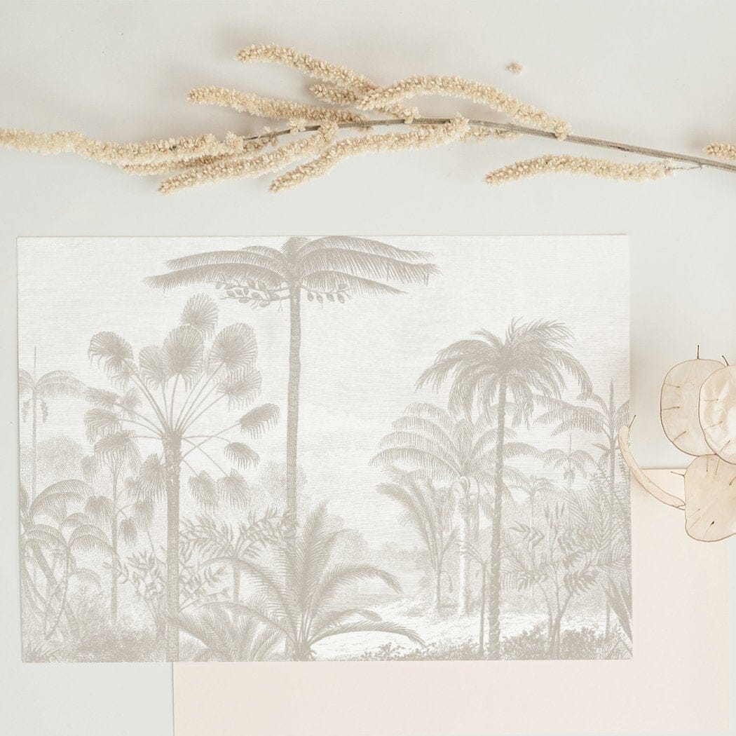 Tropic Oasis Wall Mural Murals Urbanwalls Standard Wall Sample