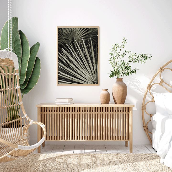Tropical Leaf Art Print Prints Urbanwalls Paper 8" x 10"