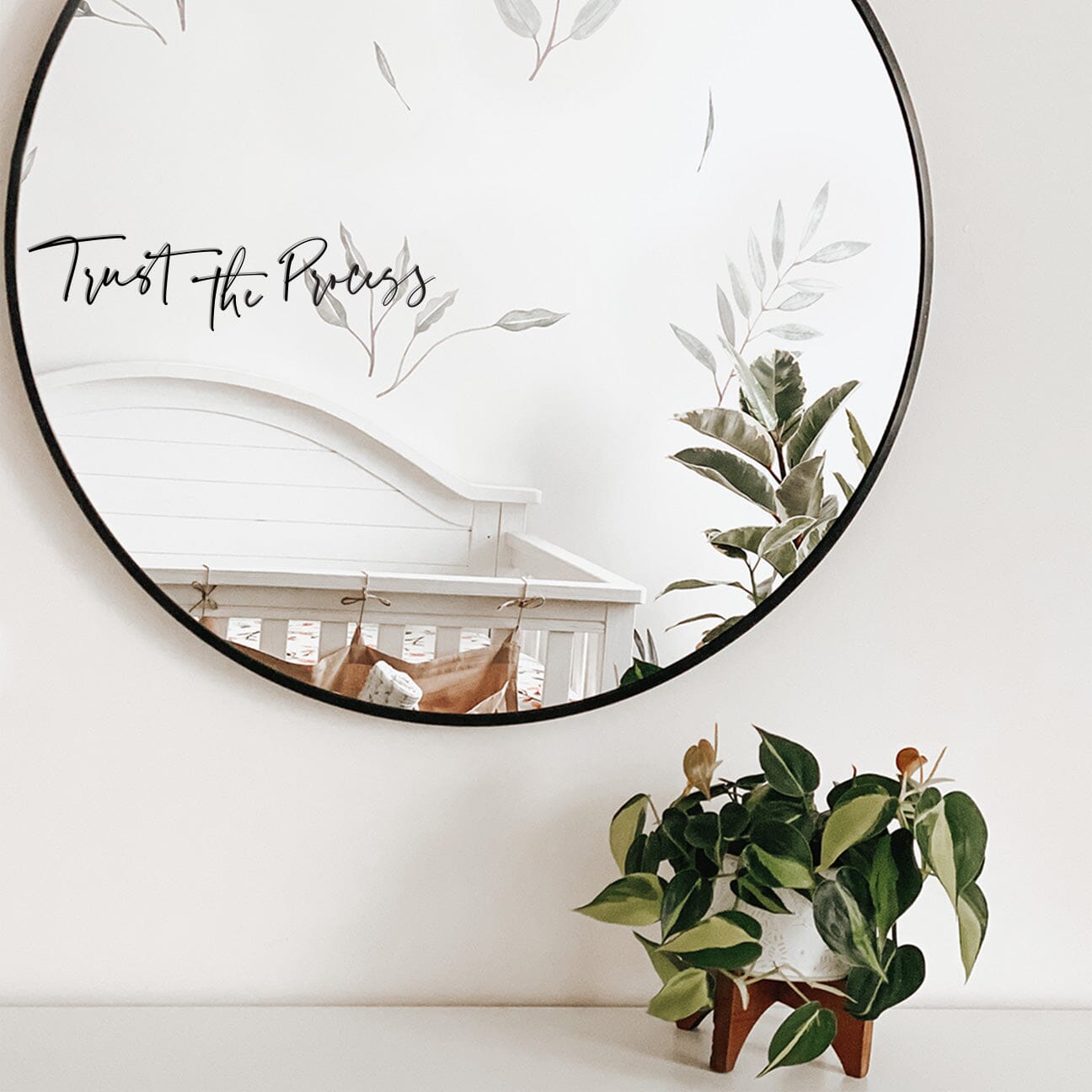 Trust The Process Mirror Decal Decals Urbanwalls