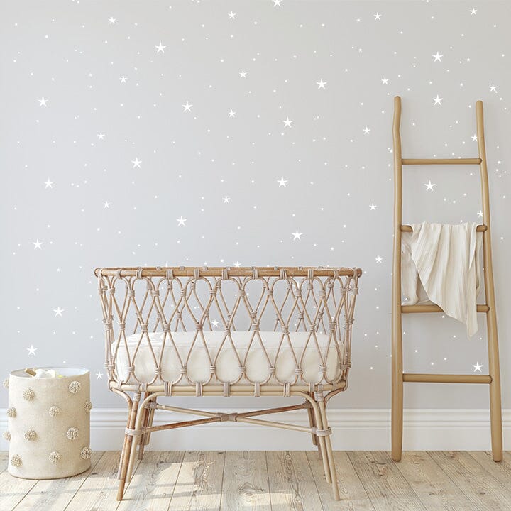 Twinkle Stars Wall Decals Decals Urbanwalls White